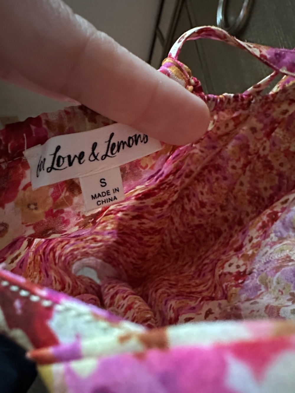 For Love and Lemons Felicia Floral Puff Sleeve Midi Dress - Picture 5 of 8